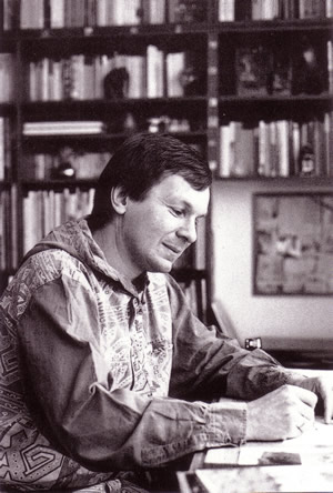 Georg Bydlinski am Schreibtisch (1992)